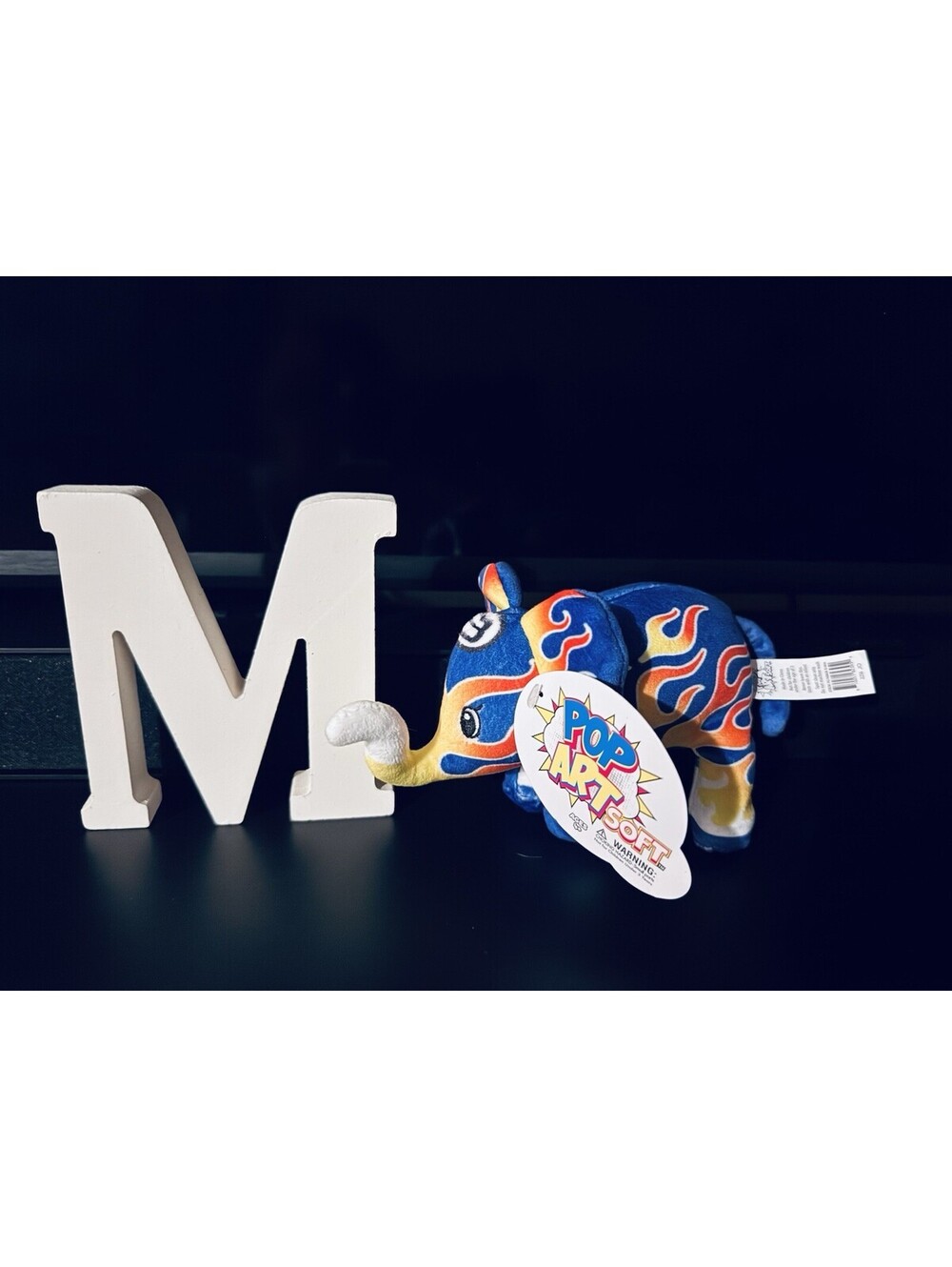 Pop Art Soft Mystery Mini Plush Elephant 'Turbo"